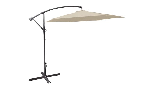 GardenKraft 14810 3m Cantilever Banana Parasol GardenKraft 14810 3m Cantilever Banana Parasol