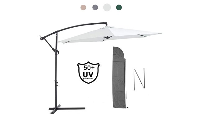 Laxllent Banana Cantilever Parasol Laxllent Banana Cantilever Parasol