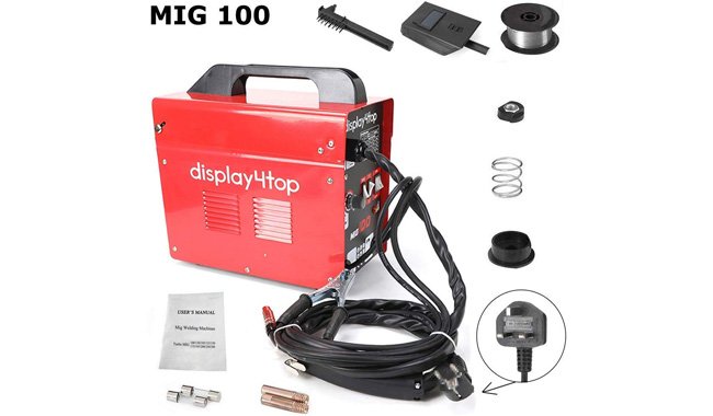 Display4top Professional Mig 130 Welder Gasless 230V Display4top Professional Mig 130 Welder Gasless 230V
