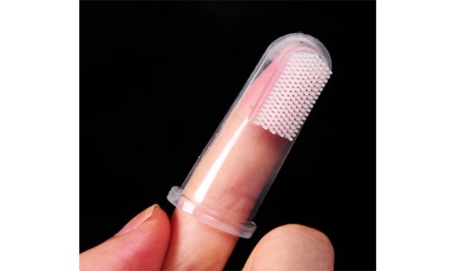 Gaddrt Super Soft Pet Finger Toothbrush