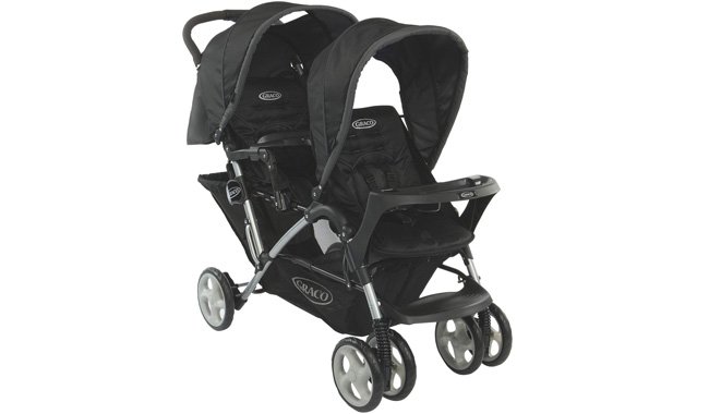 Graco Stadium Duo Double Pushchair, Oxford