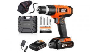 Lomvum 20V Cordless Impact Drill
