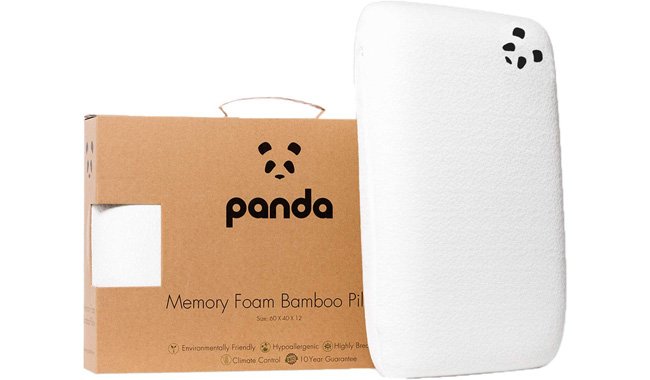 Panda Luxury Memory Foam Bamboo Pillow