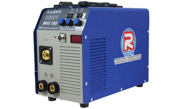 R-Tech Welder 180A 240V Portable Inverter, Inc. Torch & Leads R-Tech Welder 180A 240V Portable Inverter, Inc. Torch & Leads
