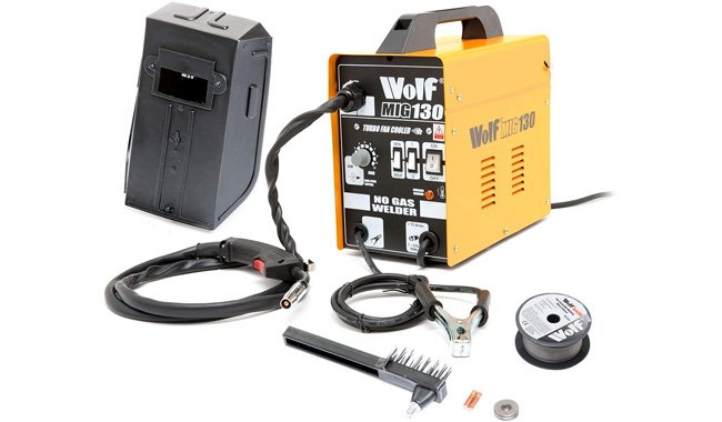 Wolf Portable Turbo Mig Welder 230v DC No Gas Wolf Portable Turbo Mig Welder 230v DC No Gas