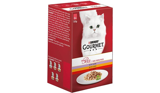 Gourmet cat food
