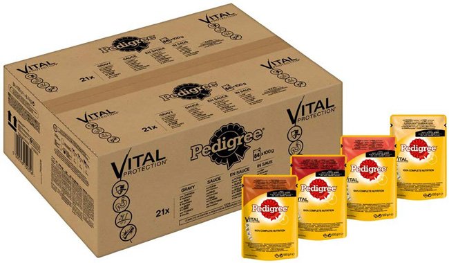 Pedigree Wet Dog Food for Adult Dogs