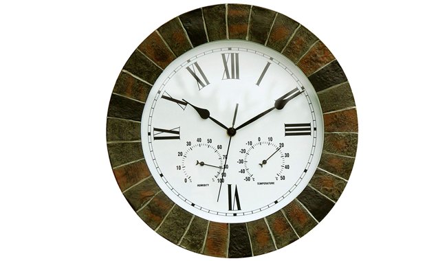About Time Garden Outdoor Wall Clock About Time Garden Outdoor Wall Clock