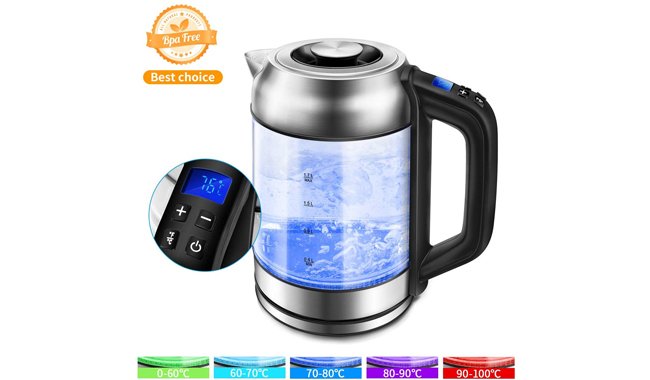 Morpilot Glass Electric Kettle