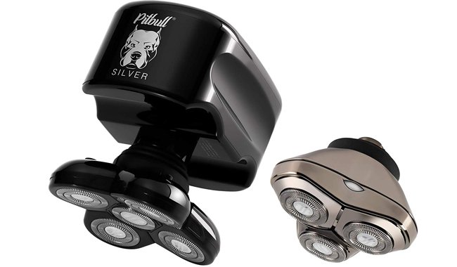 Pitbull Silver Plus Men's Electric Head Shaver