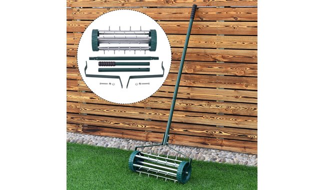 Costway Lawn Spike Aerator Costway Lawn Spike Aerator