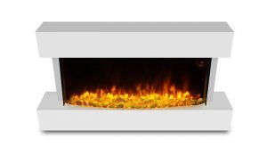 HomeZone Hi-Gloss White Wall Mounted