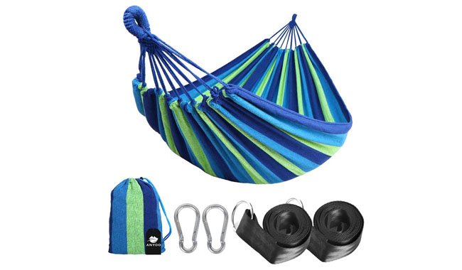 Anyoo Outdoor Cotton Hammock Anyoo Outdoor Cotton Hammock