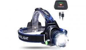KINGTOP Waterproof LED Head Torch
