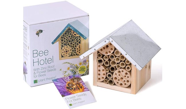Plant Theatre Bee Hotel & Flower Seeds Plant Theatre Bee Hotel & Flower Seeds
