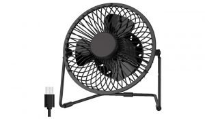 EasyAcc HXQUSFA 4-Inch Compact USB Desk Fan