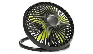 HONKYOB HONK-2073 6- Inch Black USB Desk Fan