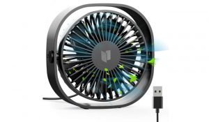 Ratel Black USB Mini Desk Fan