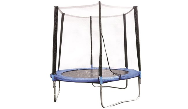 Deals Online Outdoor Garden Children’s Bouncy Trampoline & Safety Net Enclosure