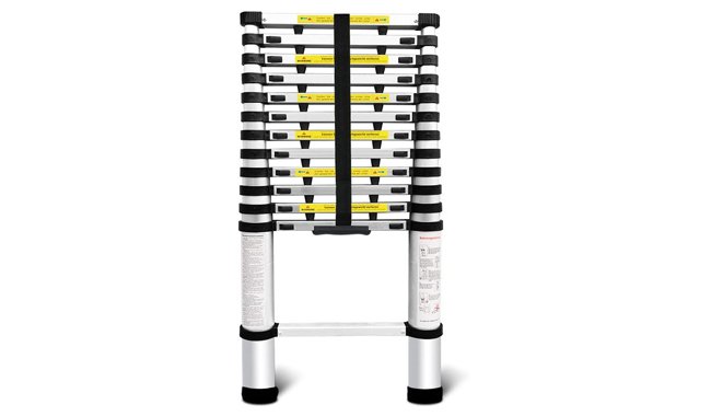 Finether Portable Aluminium Telescoping Ladder