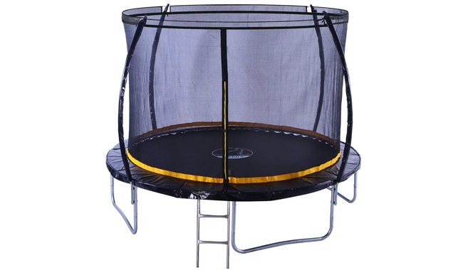 Kanga Premium Trampoline With Safety Enclosure, Net, Ladder And Anchor Kit