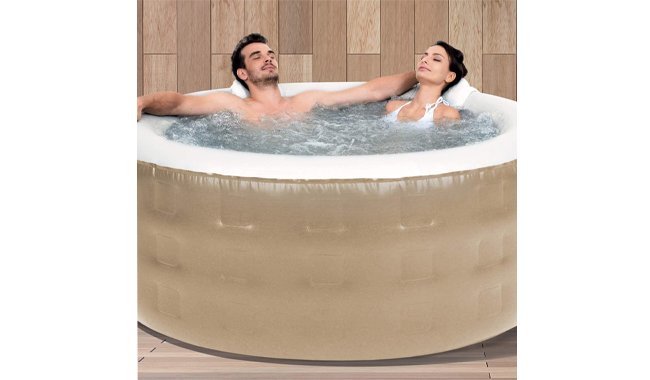 LIVIVO Inflatable Outdoor Hot Tub LIVIVO Inflatable Outdoor Hot Tub