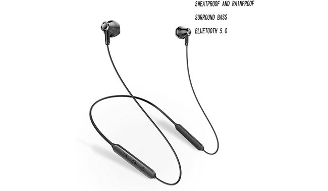 AKIZAN Bluetooth Headphones, Waterproof Wireless Earbuds w-Mic In-Ear Buds AKIZAN Bluetooth Headphones, Waterproof Wireless Earbuds w-Mic In-Ear Buds