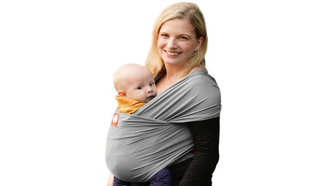 Hana Hbb Slate Standard Bamboo Baby Sling