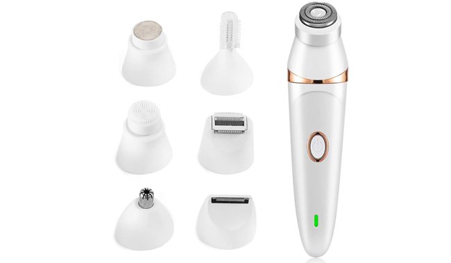 Liaboe 7-in-1 Electric Cordless Lady Shaver Set Liaboe 7-in-1 Electric Cordless Lady Shaver Set