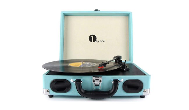 1byone S-OUK00-0750 Turquoise Turntable 1byone S-OUK00-0750 Turquoise Turntable
