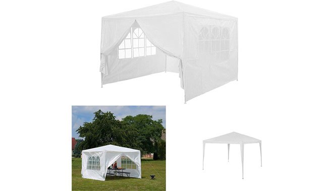 AutoBaBa 3x3m Side Panels Garden Gazebo