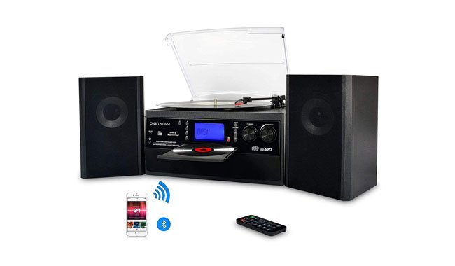 DIGITNOW! M504 Bluetooth Vinyl Record Player DIGITNOW! M504 Bluetooth Vinyl Record Player