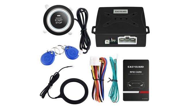 EasyGuard EC004 Smart Rfid Car Alarm system EasyGuard EC004 Smart Rfid Car Alarm system