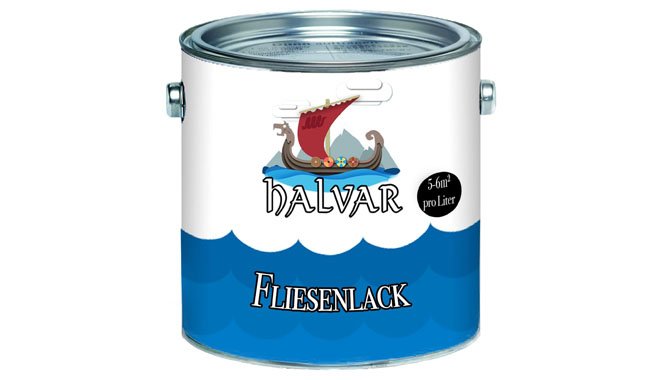 Halvar Scandinavian 2-K Tile Paint Halvar Scandinavian 2-K Tile Paint