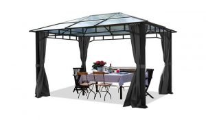 TOOLPORT ALU DELUXE 3x4m Waterproof Garden Gazebo