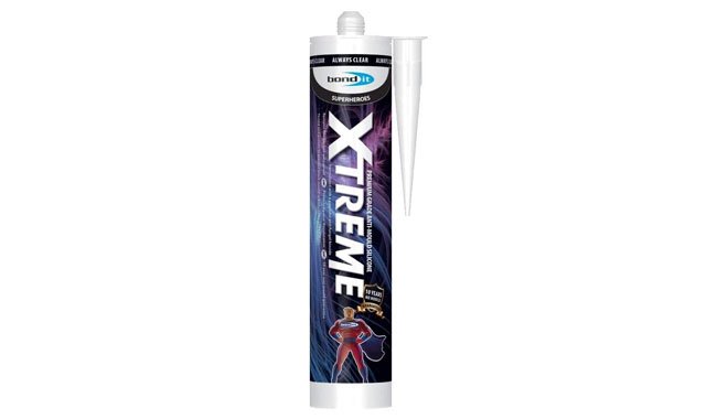 Bond-It Xtreme White Anti-Mould Silicone Sealant