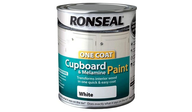 RONSEAL 35909 White OC Cupboard Paint Gloss RONSEAL 35909 White OC Cupboard Paint Gloss