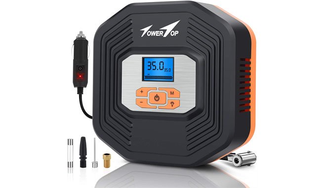 TowerTop ACULD1001-2 Digital Tyre Inflator TowerTop ACULD1001-2 Digital Tyre Inflator