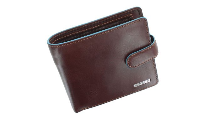 Visconti Bi-Fold Leather Wallet Visconti Bi-Fold Leather Wallet