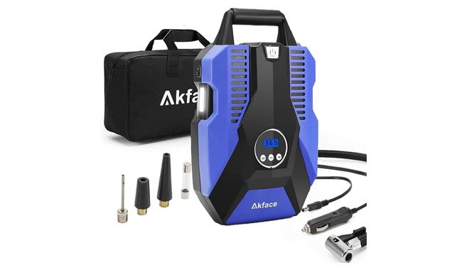 akface AK-01 DC 12V Portable Air Compressor akface AK-01 DC 12V Portable Air Compressor