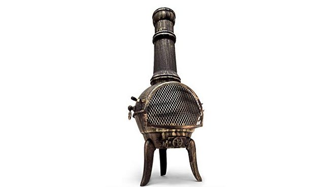 Deuba Cast Iron Chiminea Deuba Cast Iron Chiminea